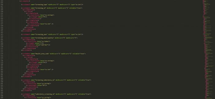 Suomen Syöpäyhdistys XML-schema esimerkki