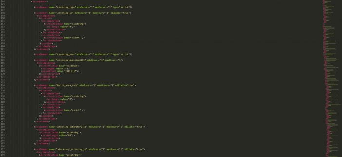 Suomen Syöpäyhdistys XML-schema esimerkki